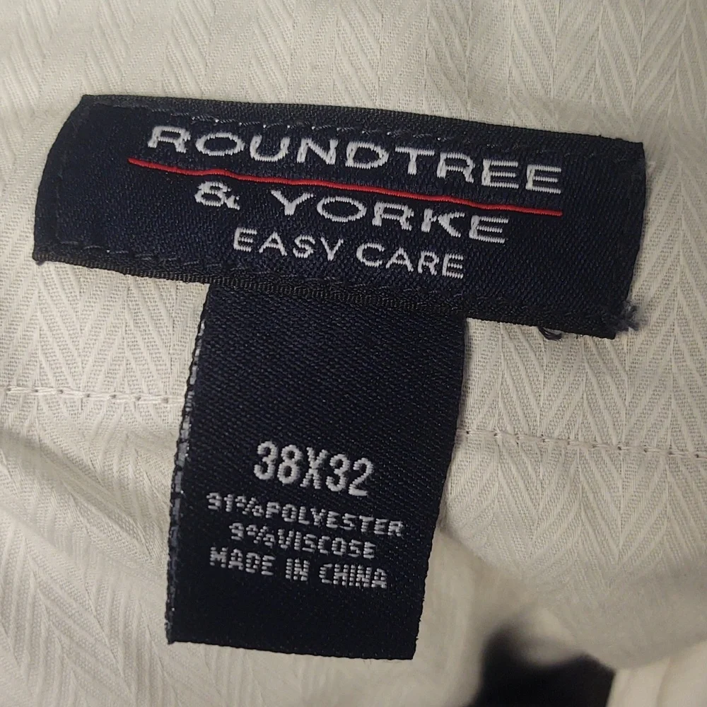 EUC Mens Roundtree & Yorke Dress Slacks 38x32